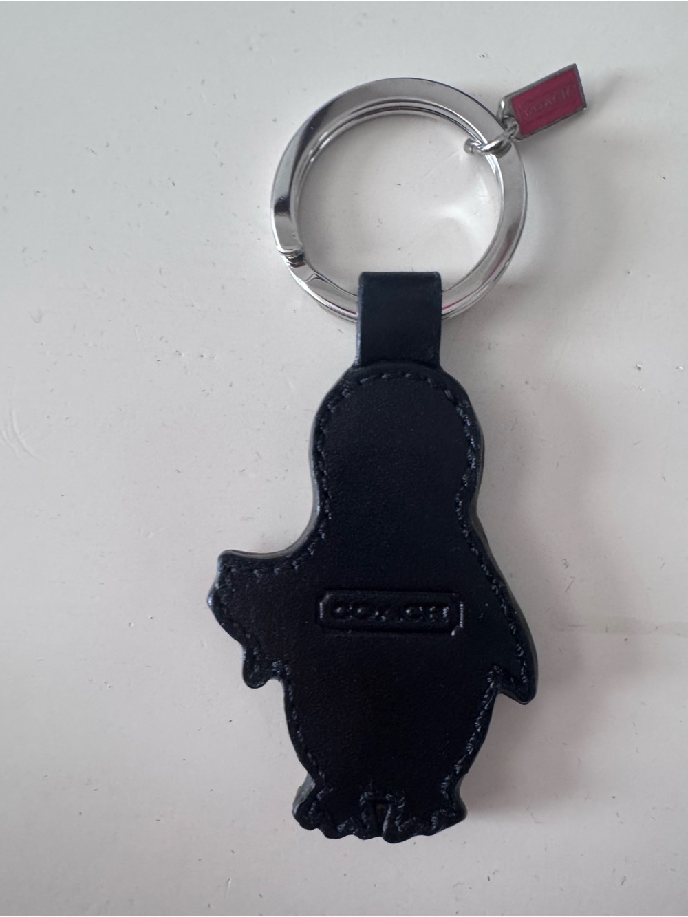 Coach Signature C Penguin Keyfob - Picture 2 of 4